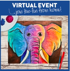 VIRTUAL EVENT! PAINT AT HOME!